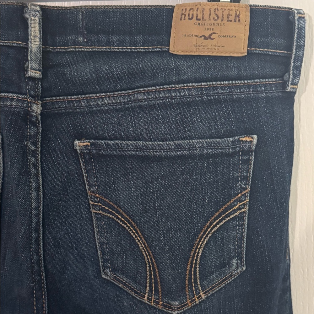 Hollister Dark Indigo Flare Jeans - Picture 4 of 4